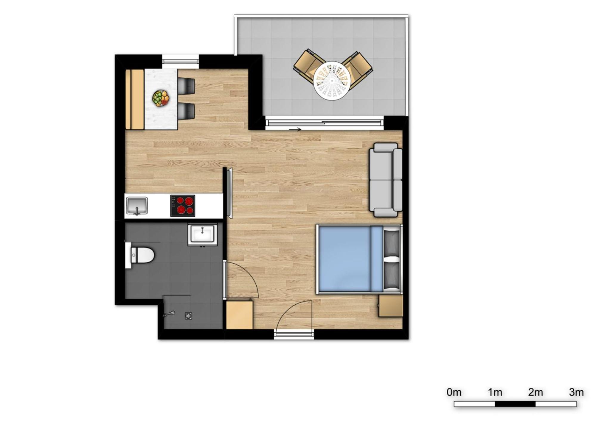 Holiday Suites Westende - Middelkerke Oda fotoğraf